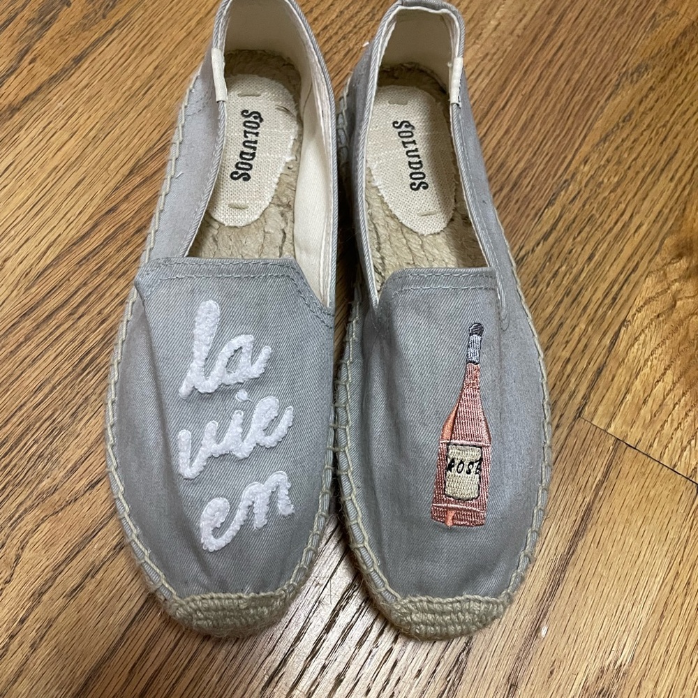 Soludos La Vie En Rosé slip-on shoe